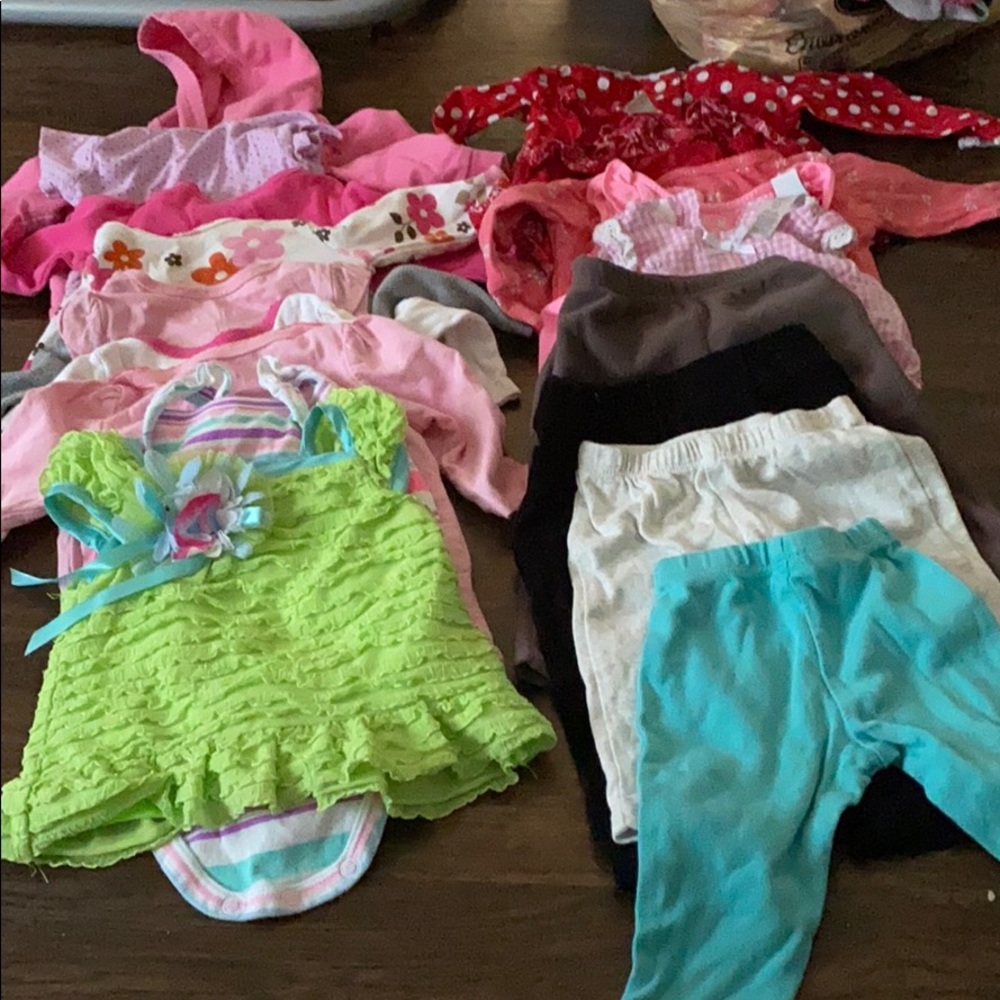 Pants, onesies, and tops